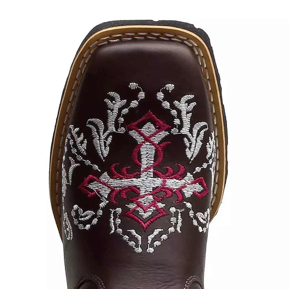 Bota Texana Feminina "Cruz Rosa" - Esporatto